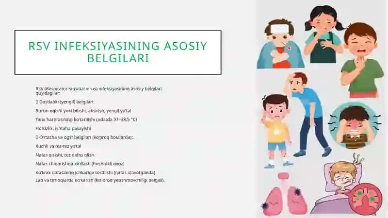Respirator viruslar: Gripp, Rsv infeksiyalarining solishtirma tahlili 4