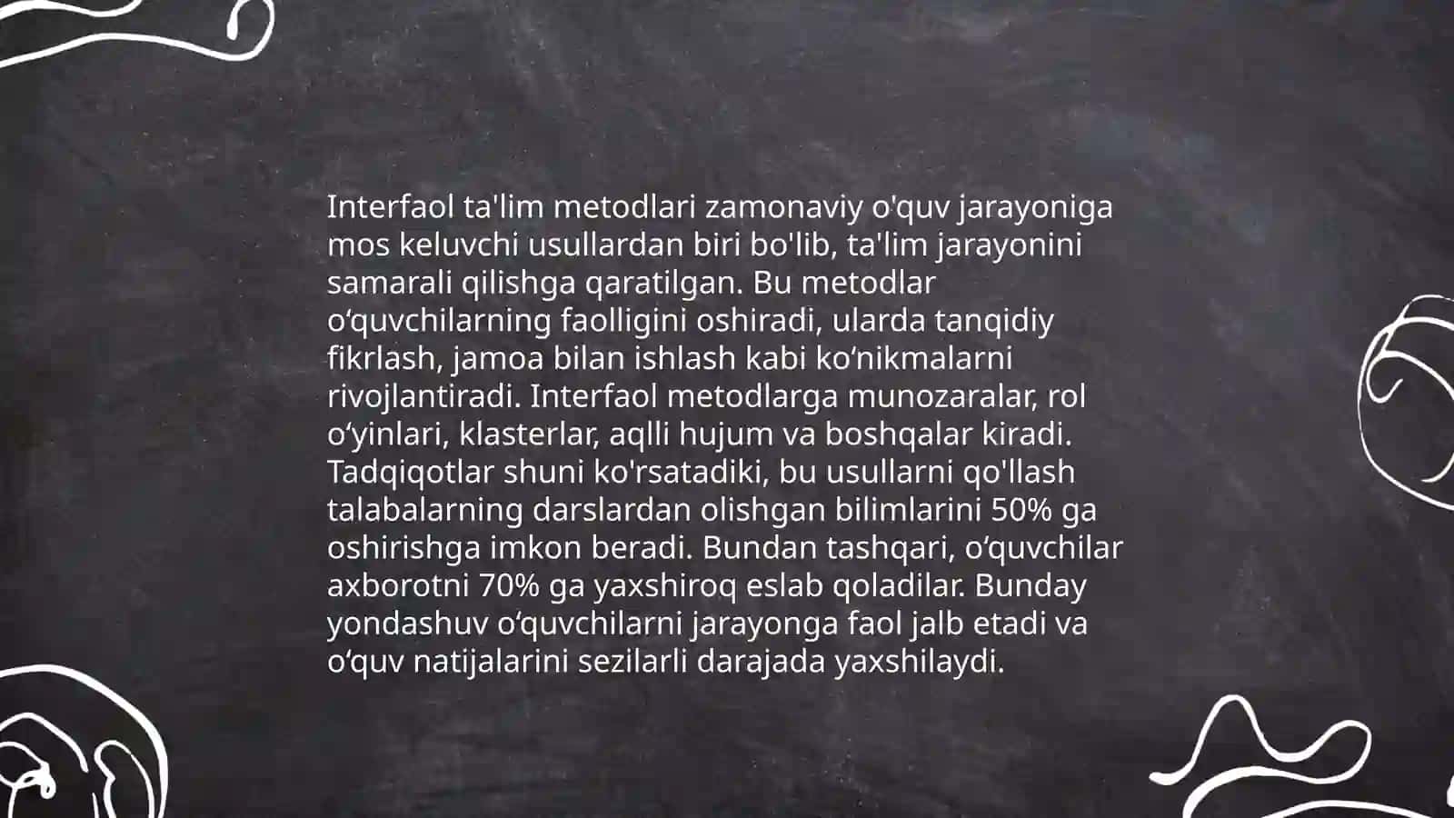Talimning zamonaviy vositalariga asoslangan interfaol darslarni loyihalashtirish 4