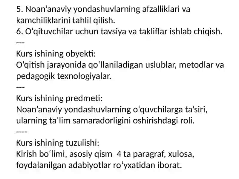 O‘qitish jarayonida noan‘anaviy yondashuv 4