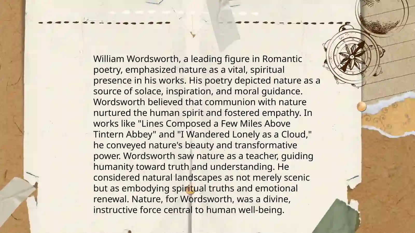 Romanticism in William Wordsworth's Poetry 4