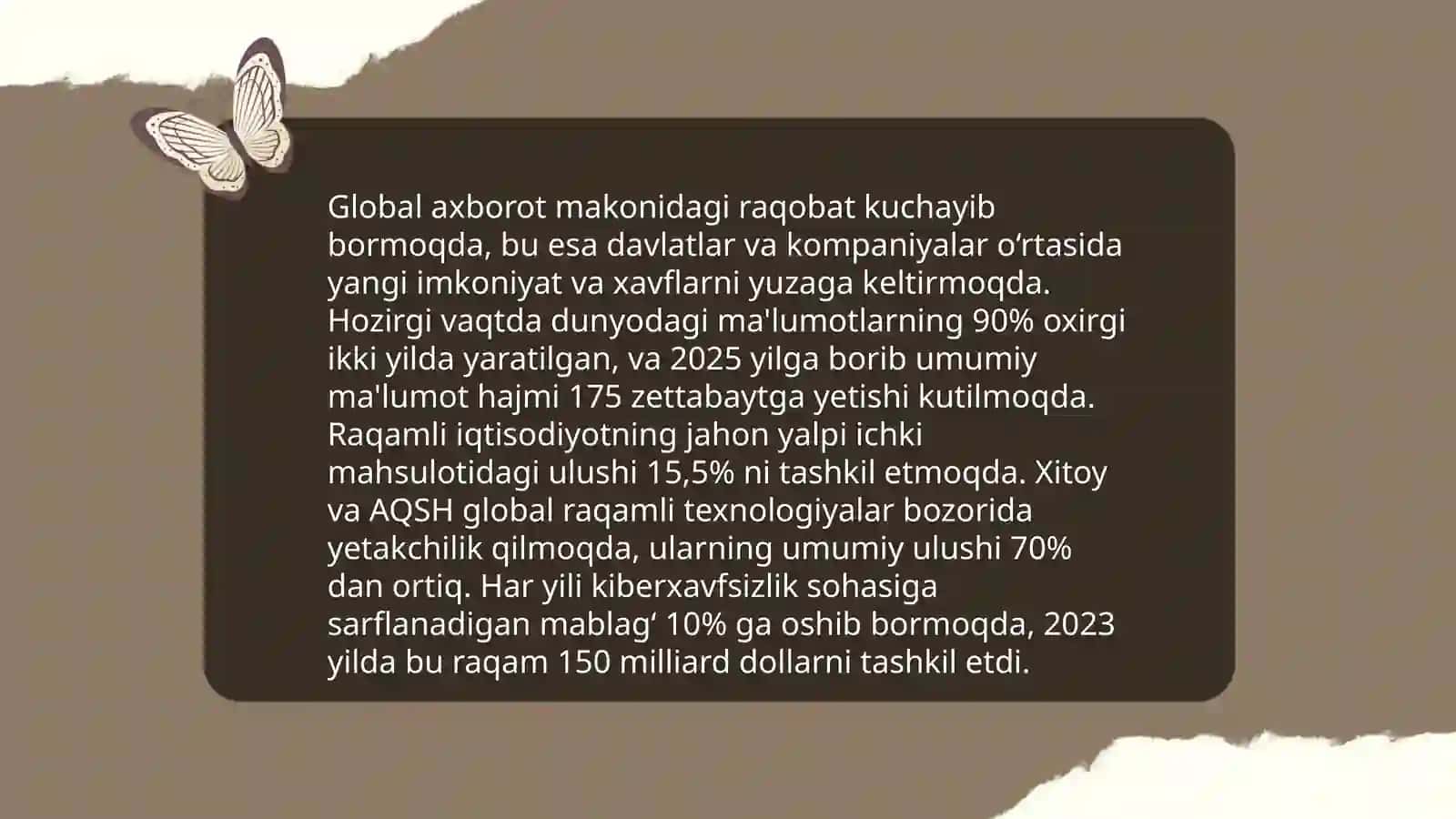 Jahon media va axborot makonida raqobat muhiti 4