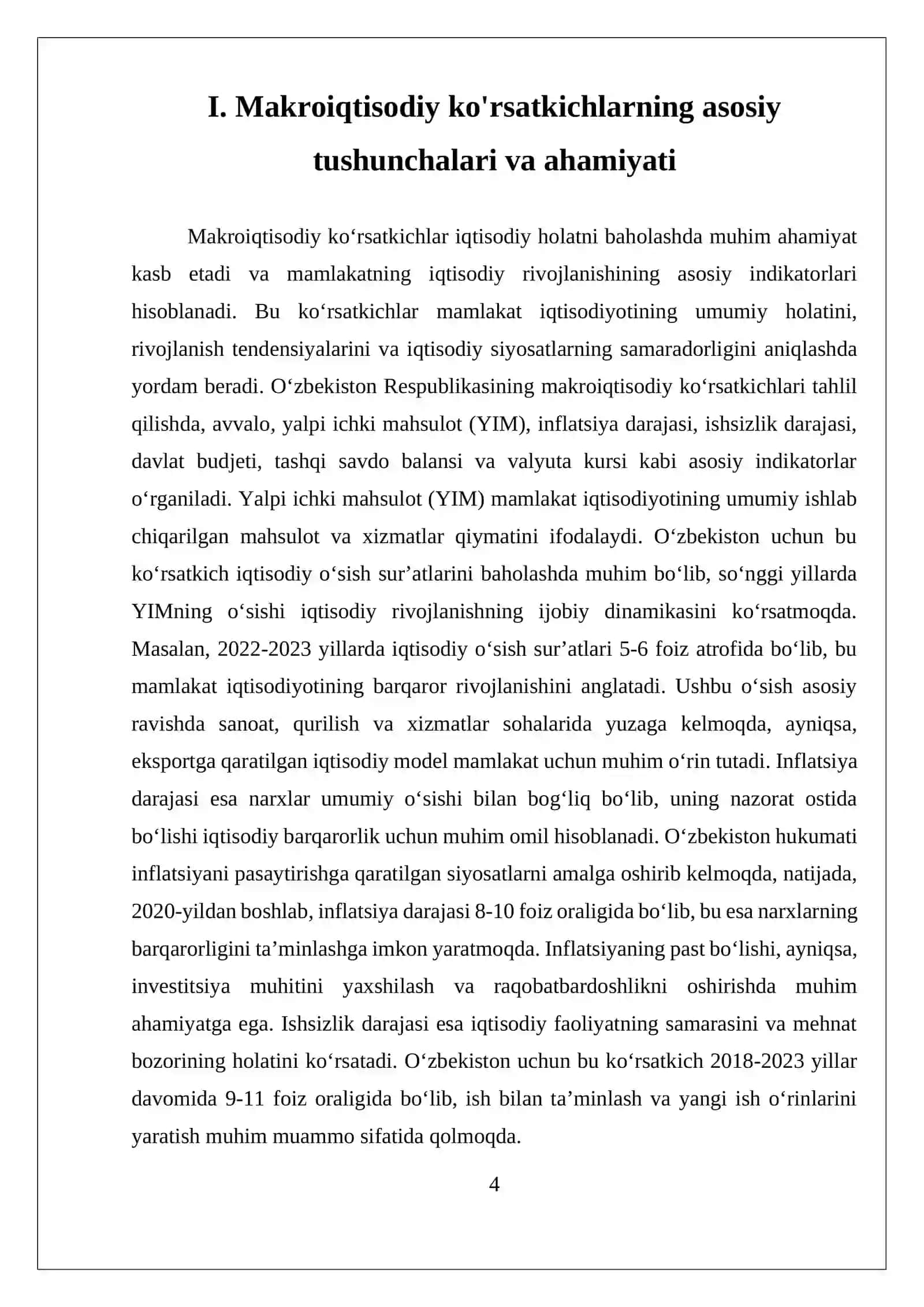 Makroiqtisodiy ko'rsatkichlarning tahlili 4