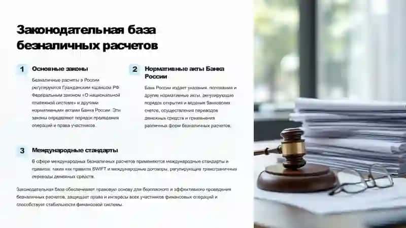 Основы организации безналичных расчетов 4