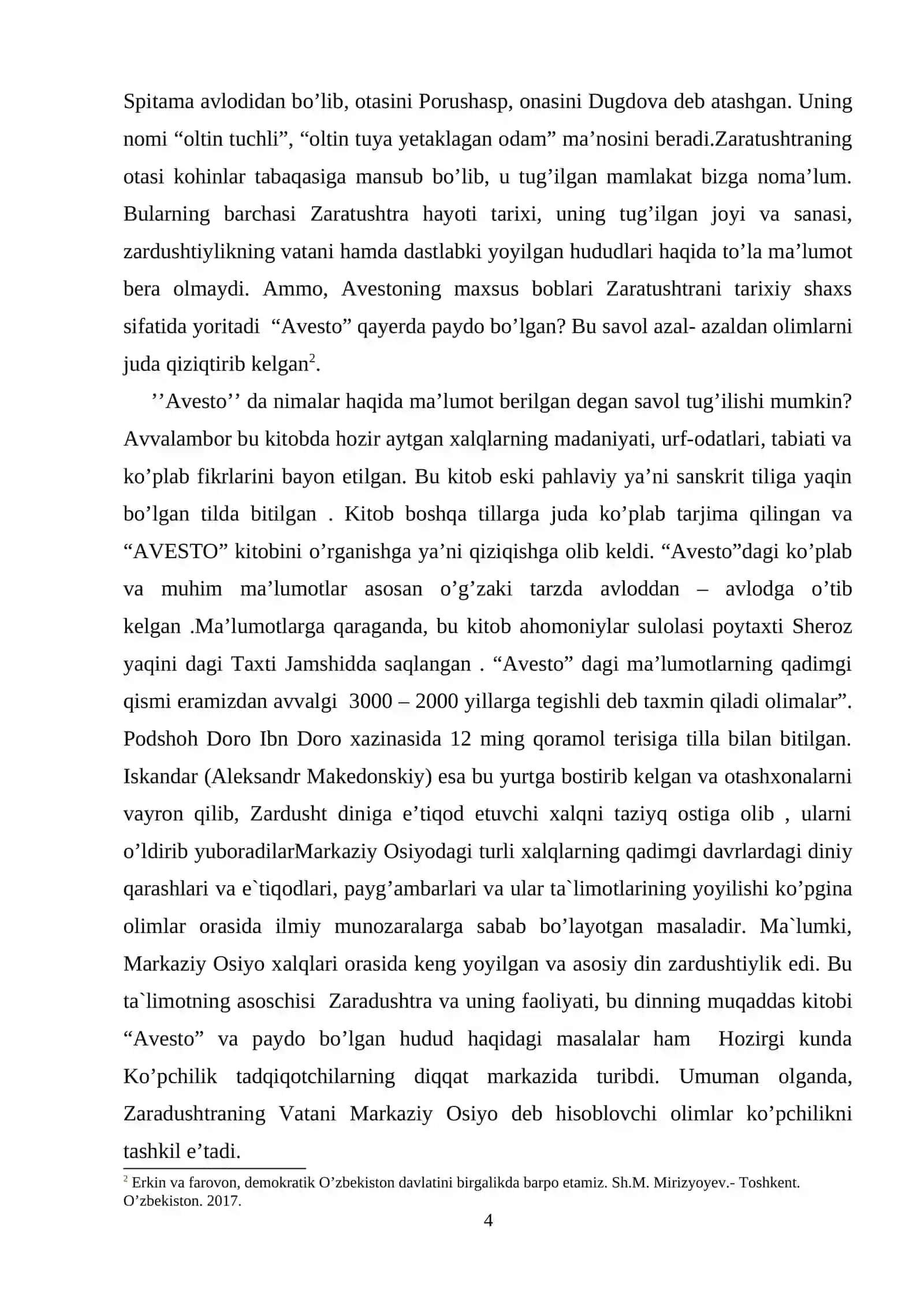 AVESTO» -TARIXIY  MANBA  SIFATIDA 4