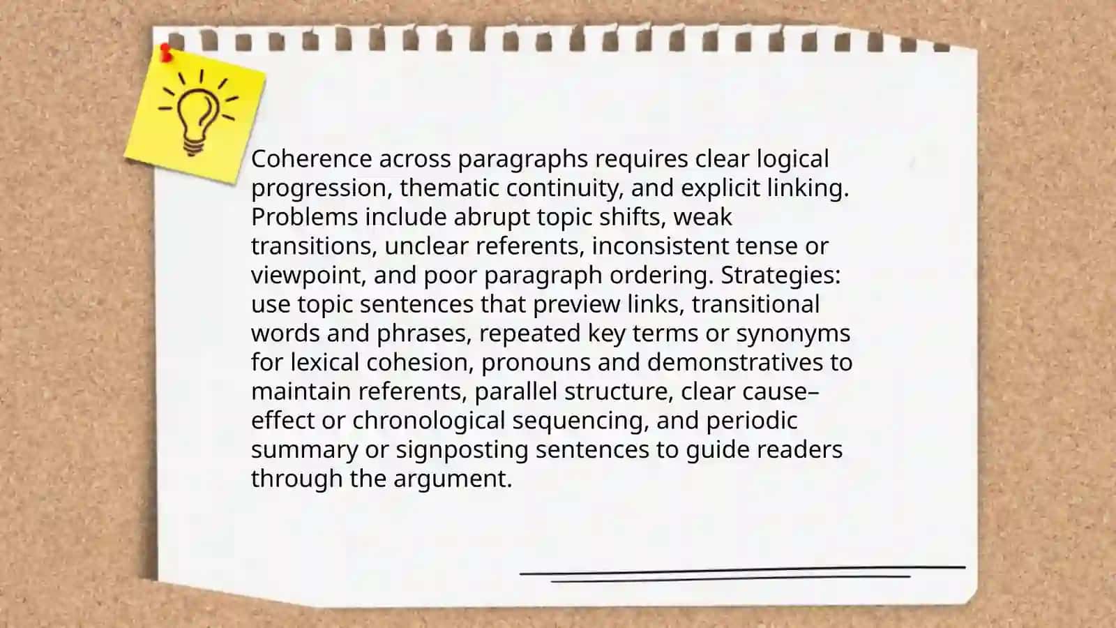 Problems Concerning the Composition Wider than the Sentence 4
