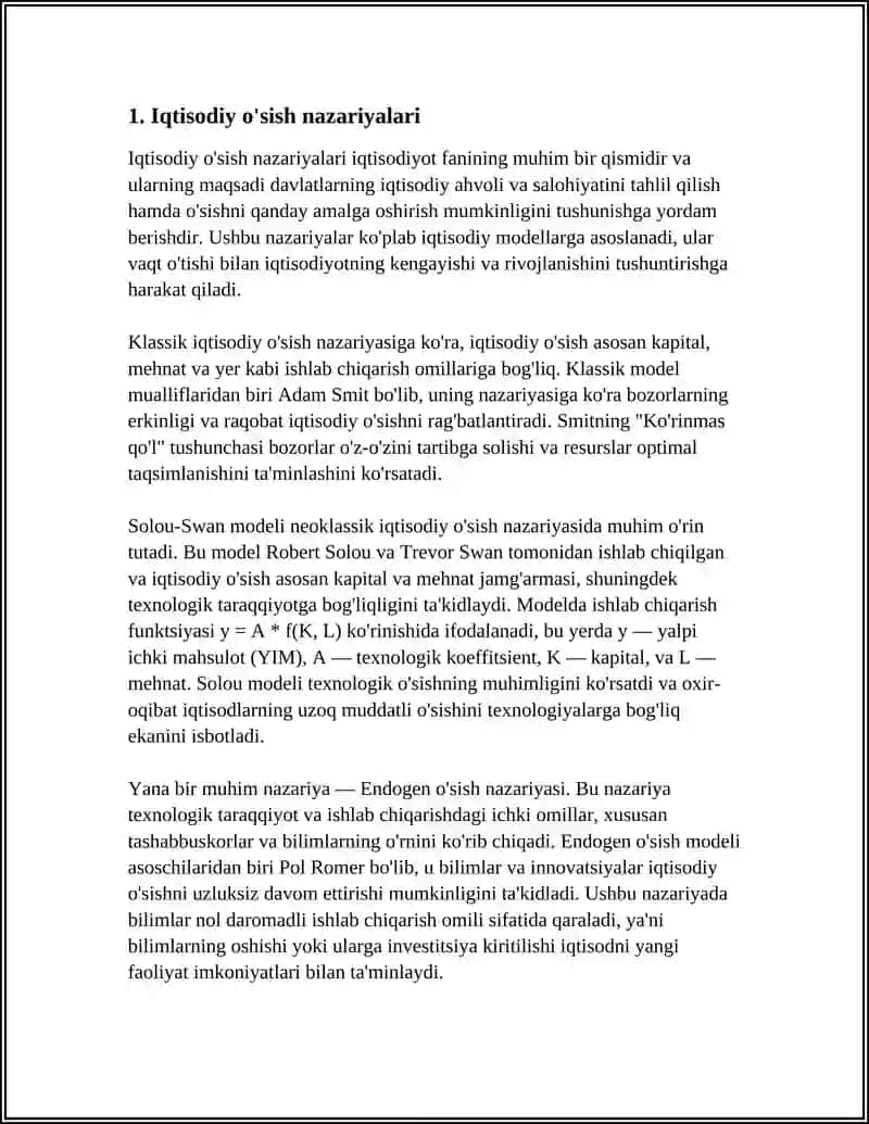 IQTISODIY O'SISH VA UNI DAVLAT TOMONIDAN TARTIBGA SOLISH 4