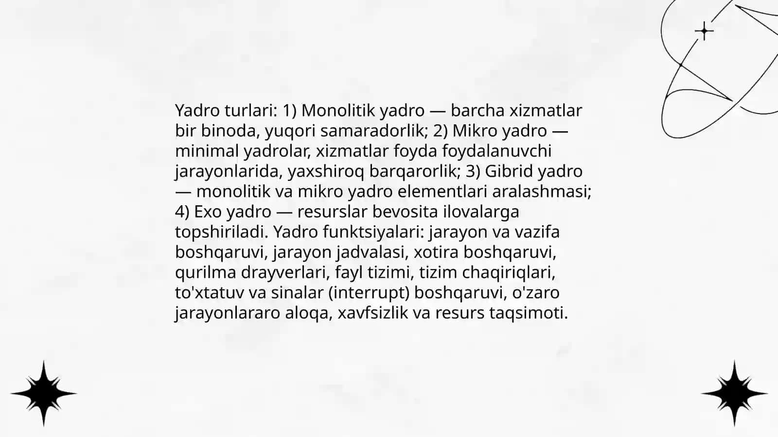 Tizim dasturiy ta’minoti 4