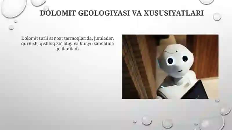 Dolomit chaqiq toshini olish texnologiyasi 4