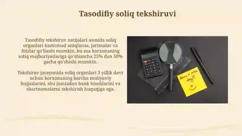 Ofisda soliq tekshiruvi 4