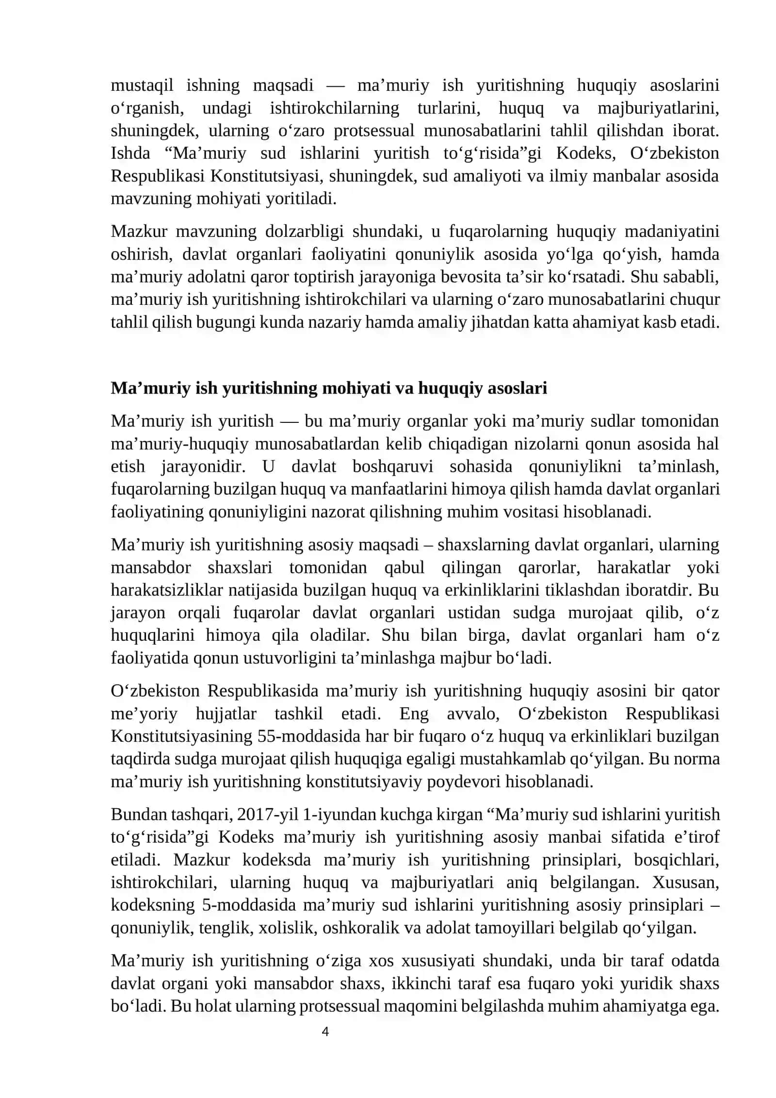 Ma`muriy ish yuritishning ishtirokchilari 4