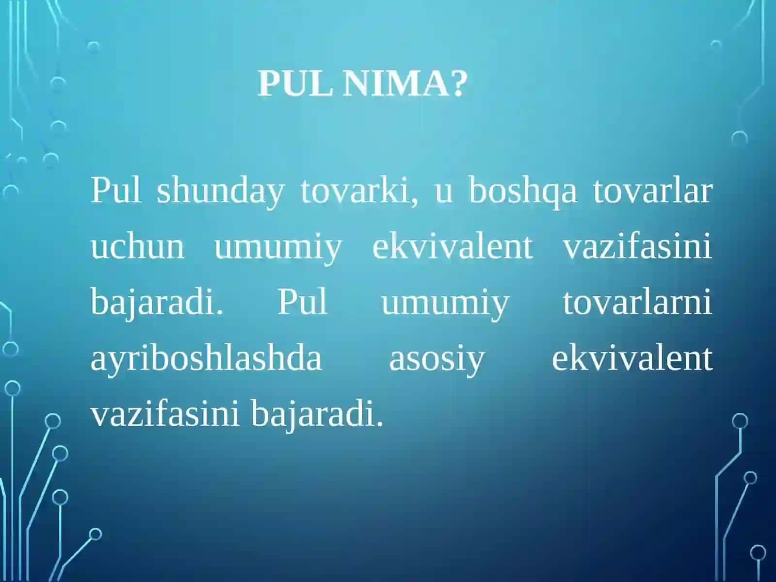 Pul, unit olish va pulni samarali boshqarish yo'llari 4