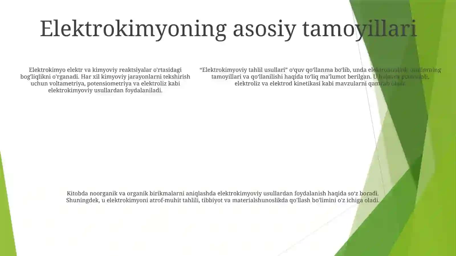 Elektrokimyoviy Analiz Usullari 4