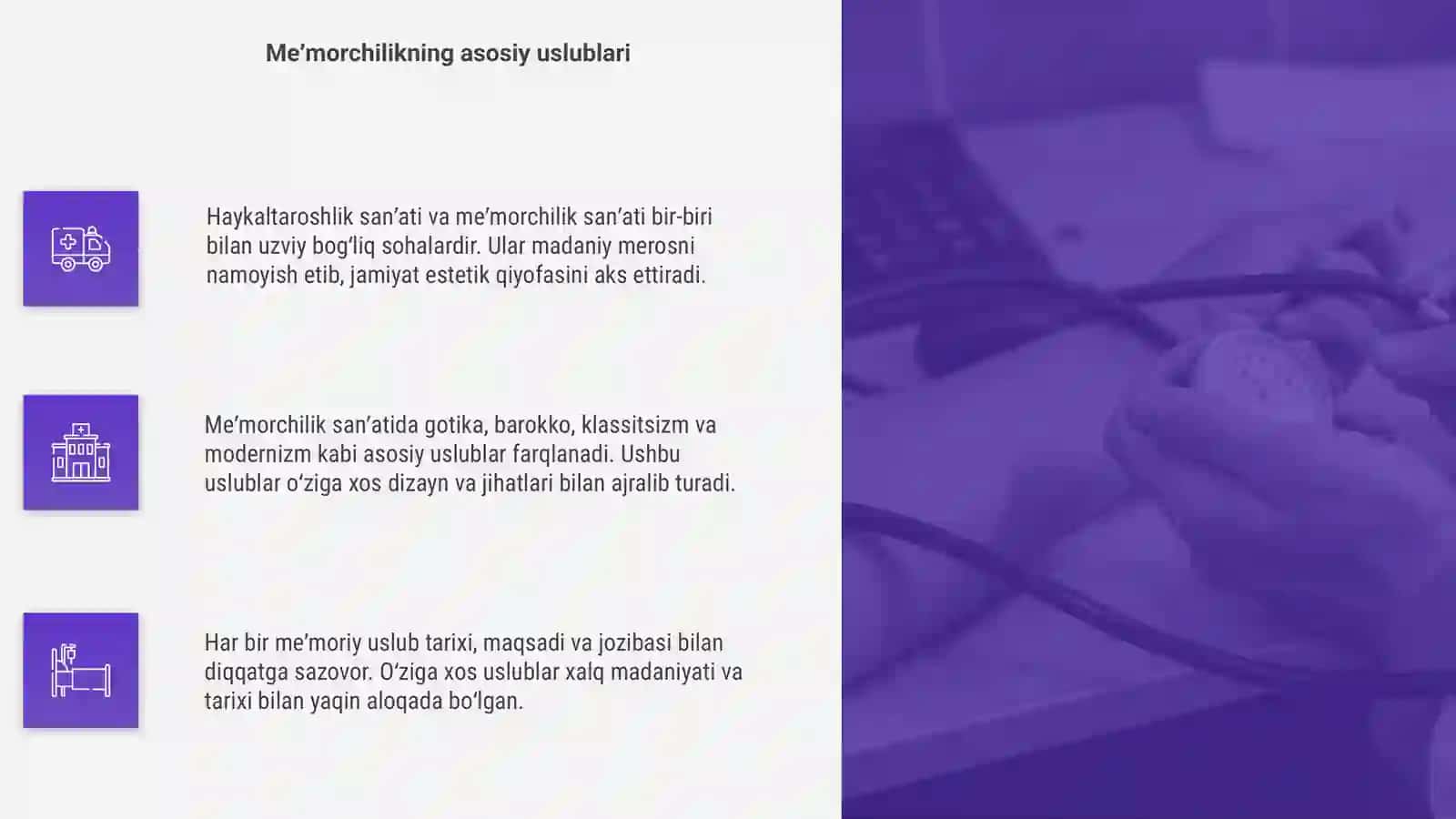 Haykaltaroshlik sanʼati va meʼmorchilik sanʼati 4