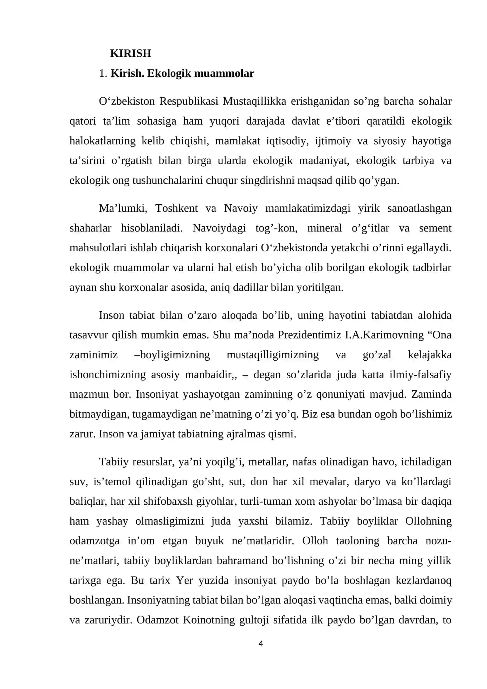 Global ekologik muammolar 4