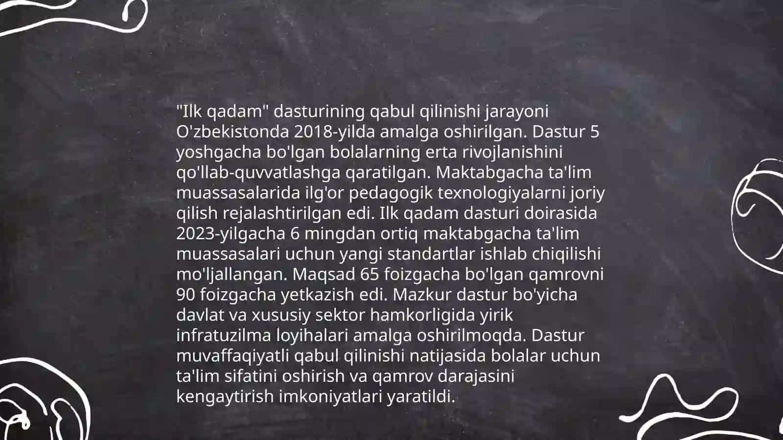Ilk qadam dasturi 4