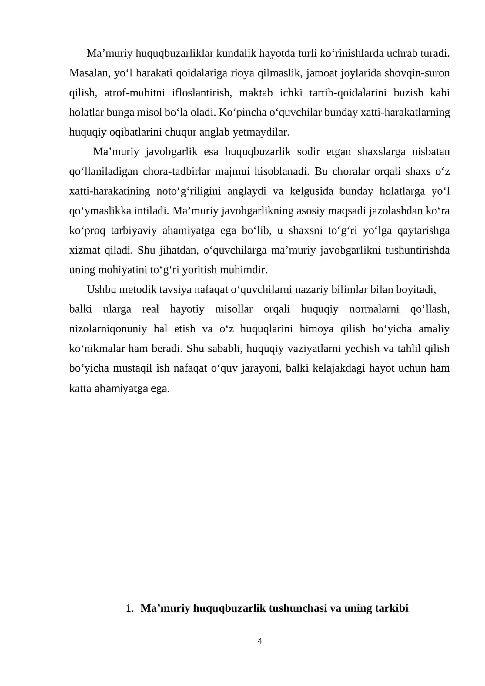 MА‘MURIY HUQUQBUZАRLIK VА MА‘MURIY JАVОBGАRLIK 4