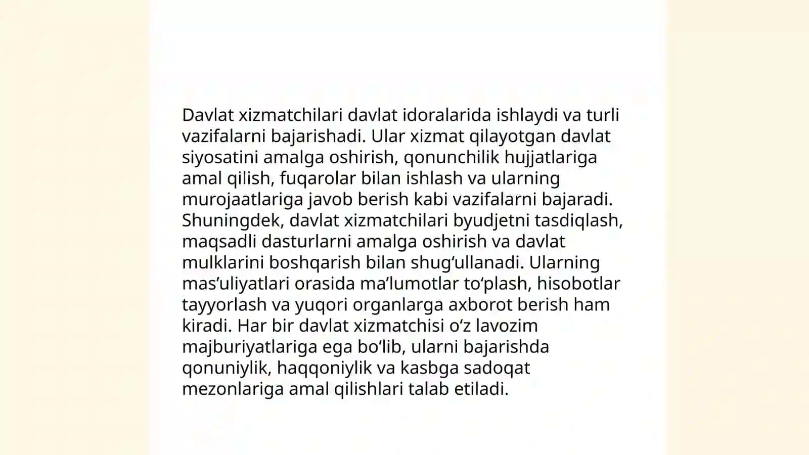 Fransiyada davlat xizmati sohasi xususiyatlari 4