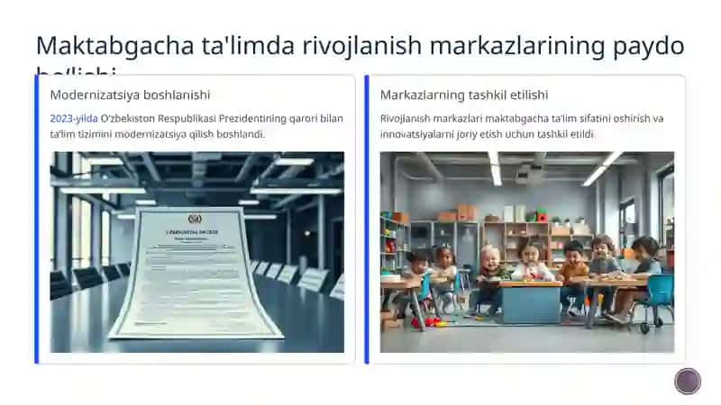 MAKTABGACHA TA'LIM TASHKILOTLARIDA RIVOJLANISH MARKAZLARI 4