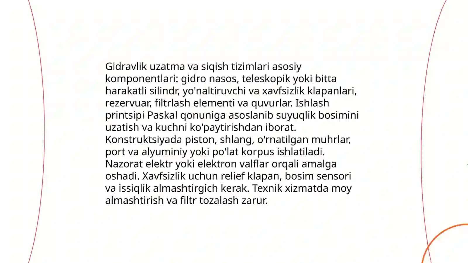 Mexanizatsiyalashgan uzatma va o’rnatish siqish mexanizmlari 4