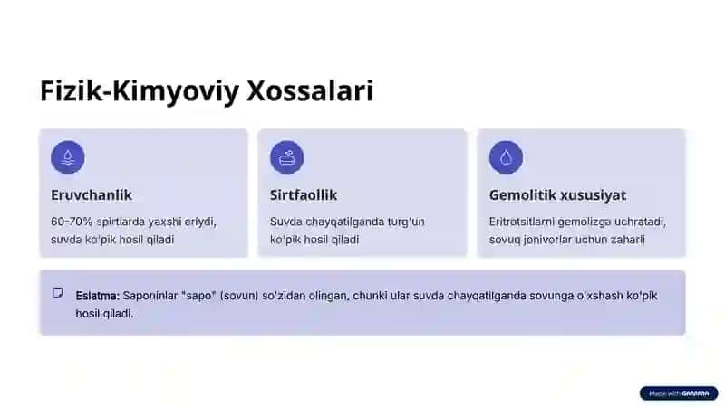 Saponinlar Bo'lgan Dorivor O'simliklar 4