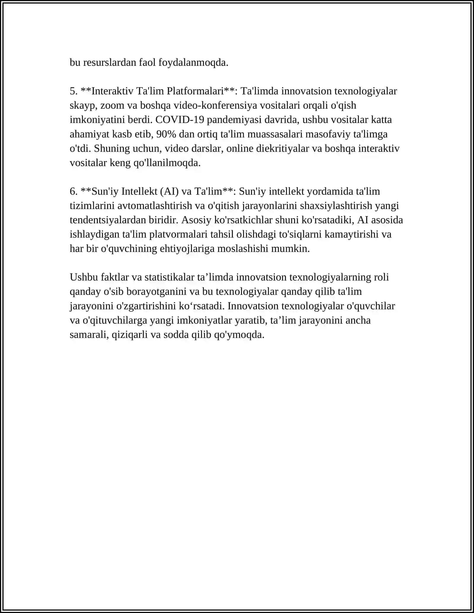 ZAMONAVIY SHAROITDA TA'LIMNI PSIXOLOGIK TA'MINLASHNING ASOSIY YO'NALISHLARI 4