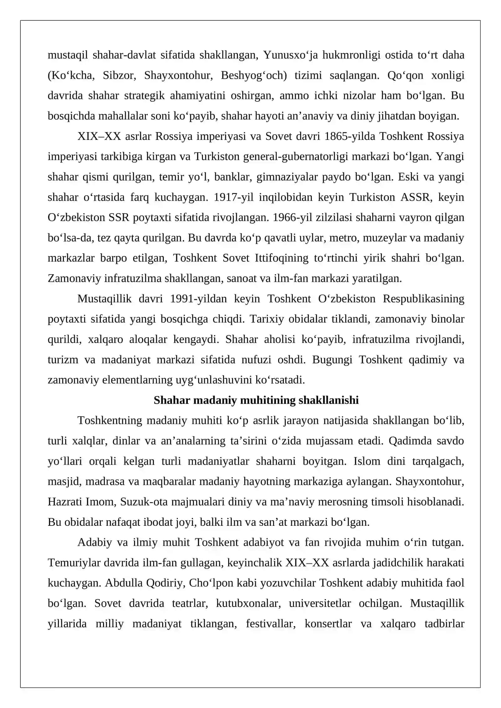 Toshkent san’at obidalari 4