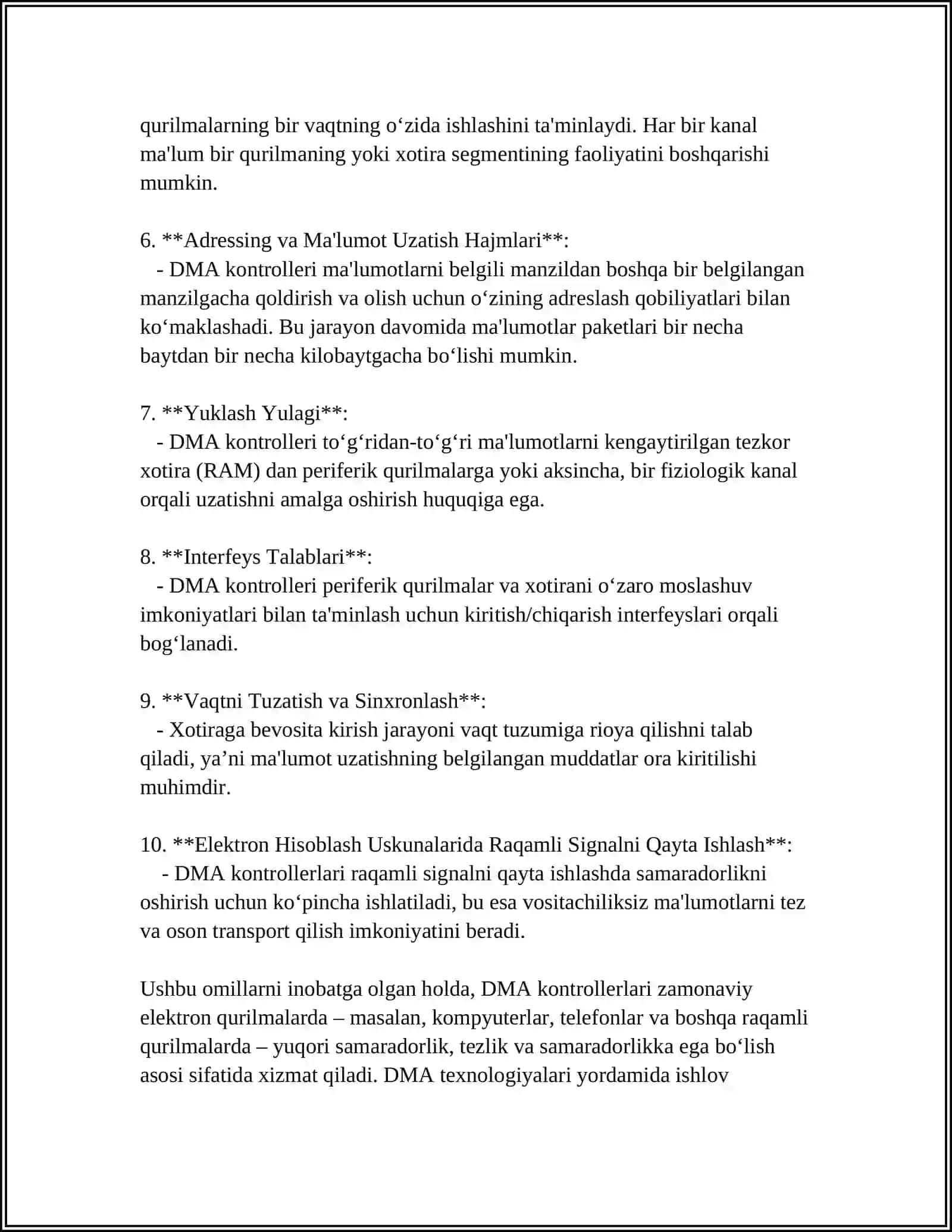 DMA kontrolleri 4