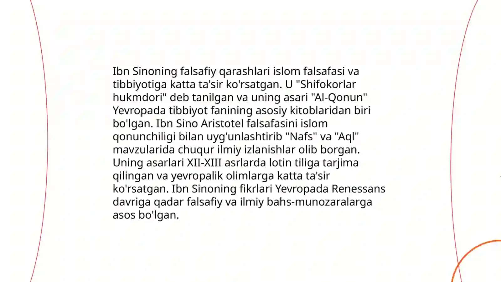 Ibn Sino evropa olimlari nigohida 4