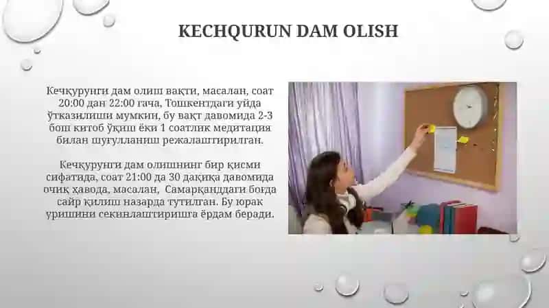 Bolaning kun tartibi 4
