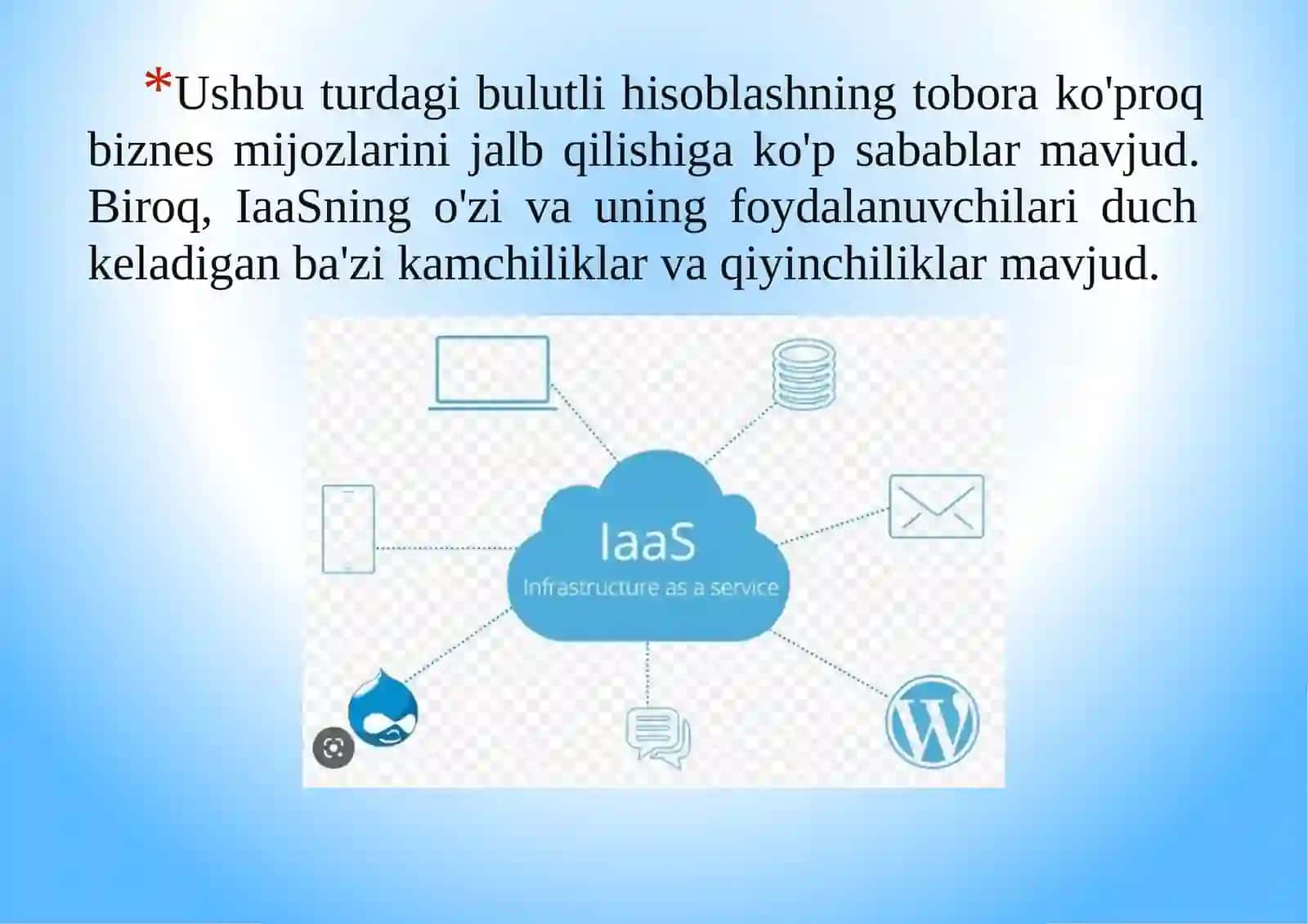 IAAS xizmatlari 4