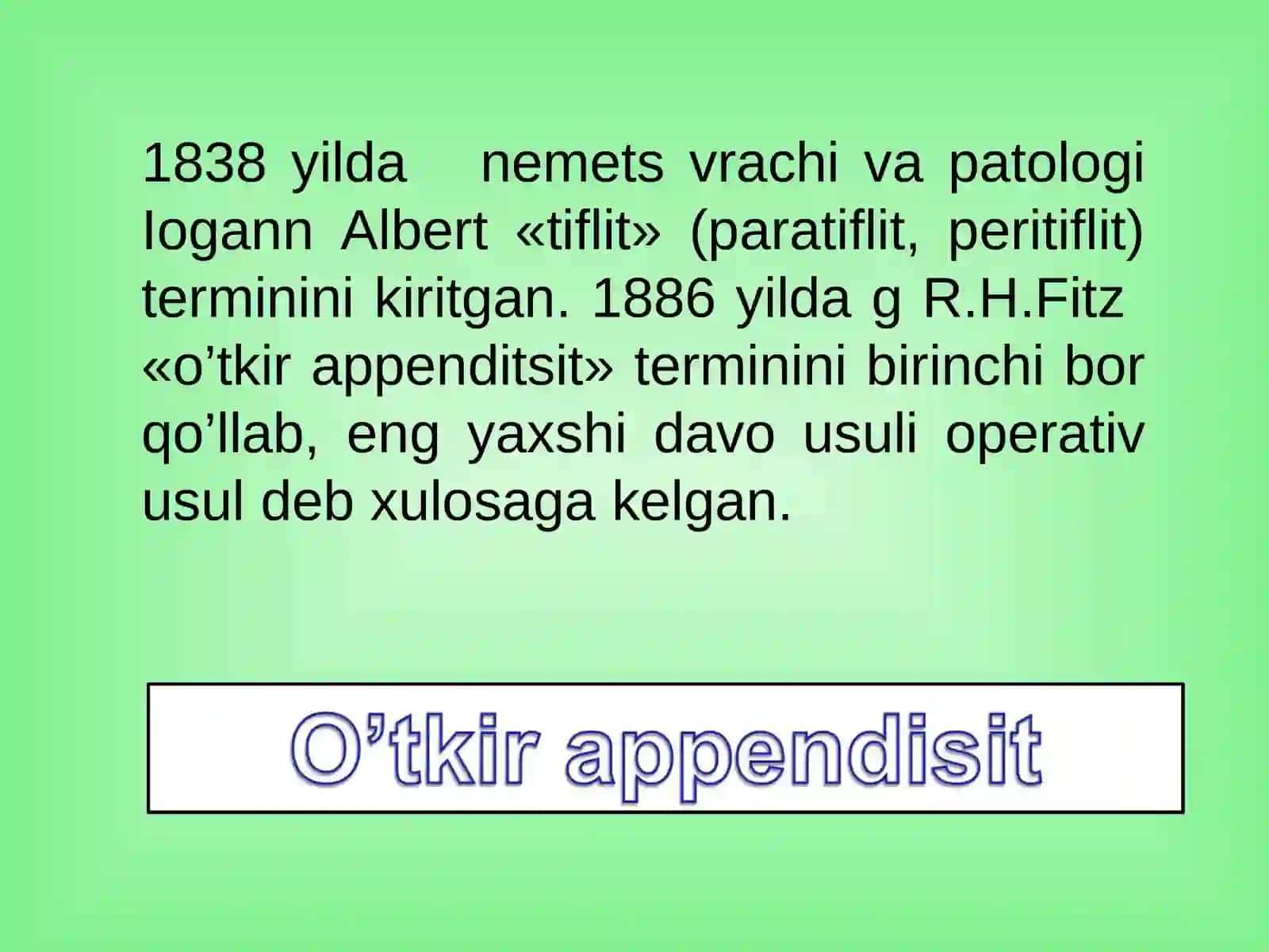 O’tkir appenditsit 4