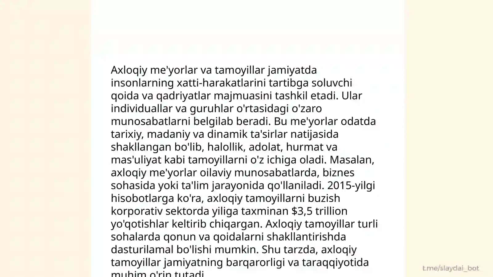 Shaxs tobe axloqining tavsifnomasi 4