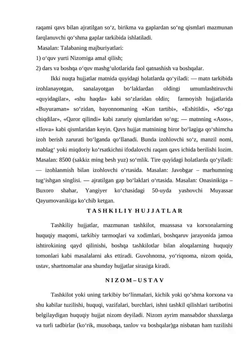 Rasmiy – Idoraviy Uslub va uning Uslubi xususiyatlari 4