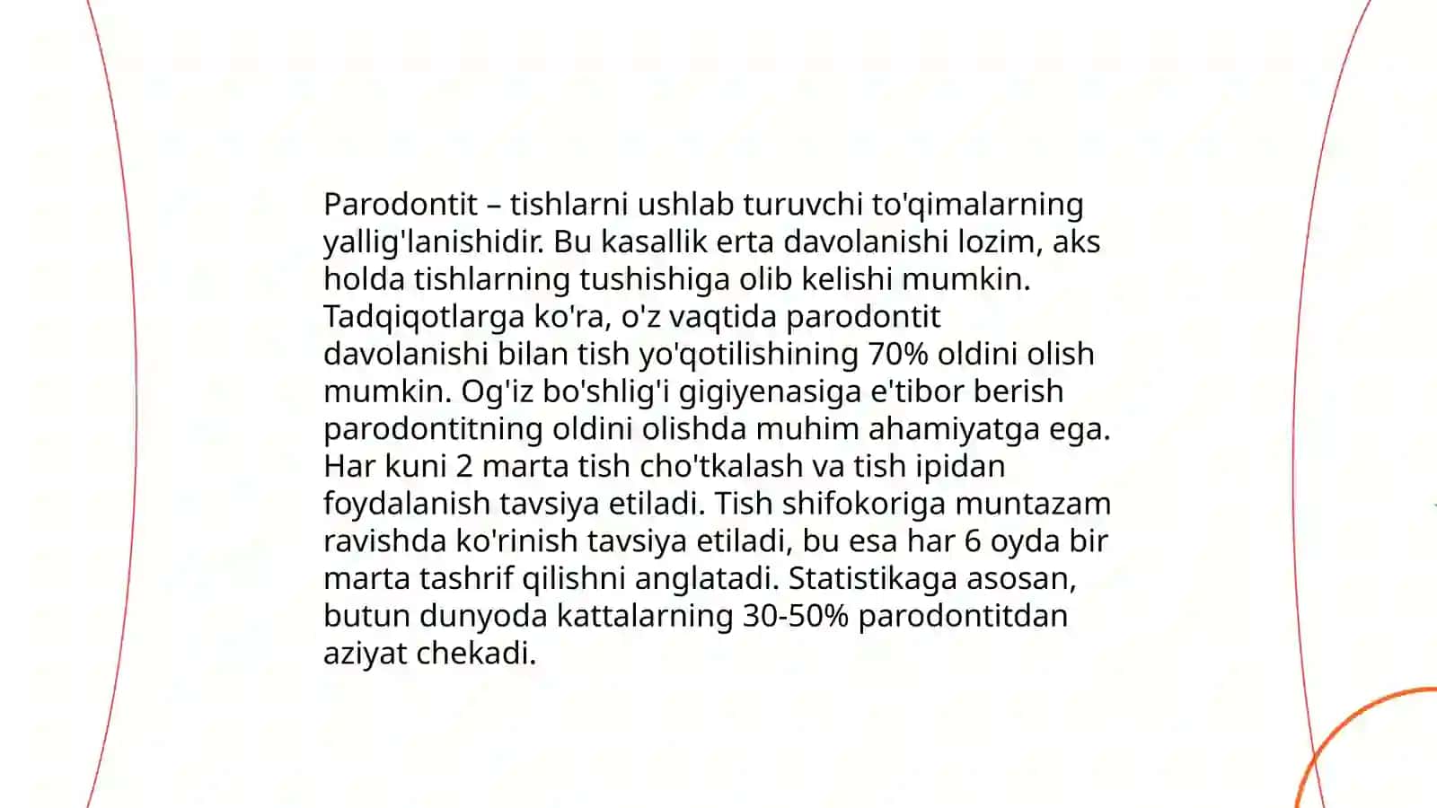 Og'iz bo'shlig'idagi surunkali infeksiyalar 4