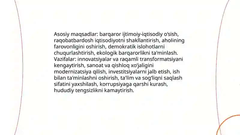 Yangi O‘zbekiston Taraqqiyot strategiyasi (2022–2026) 4