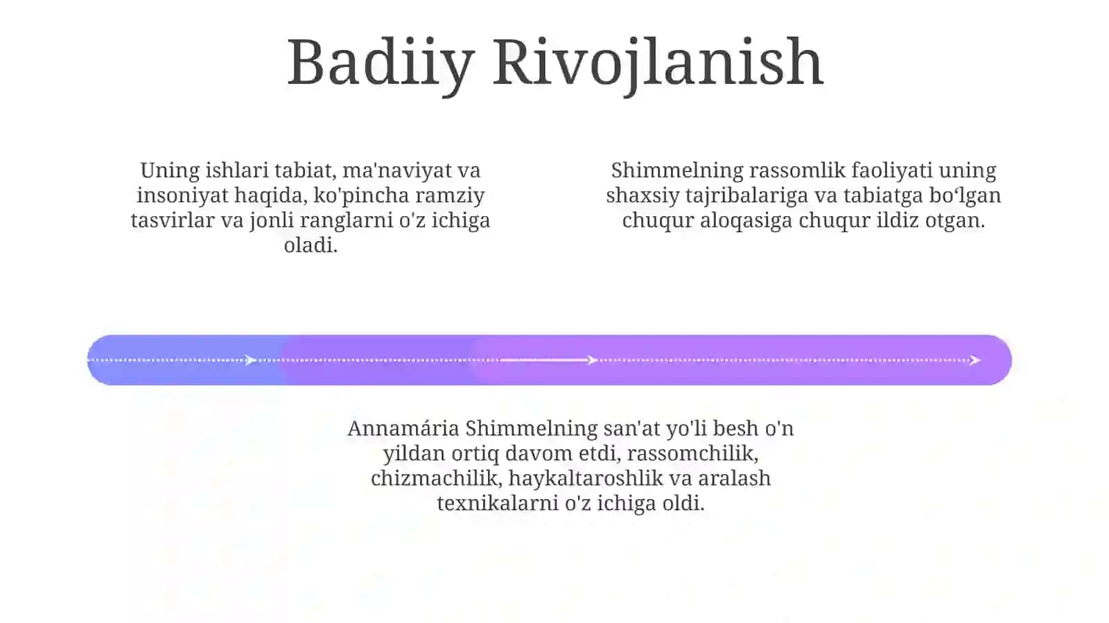 Annamariya Shimmelning Hayoti va Ijodi 4