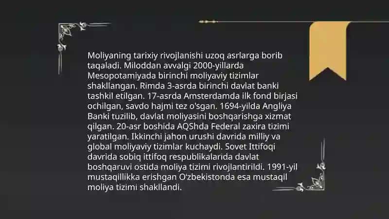 Moliyaning mohiyati va funksiyalari 4