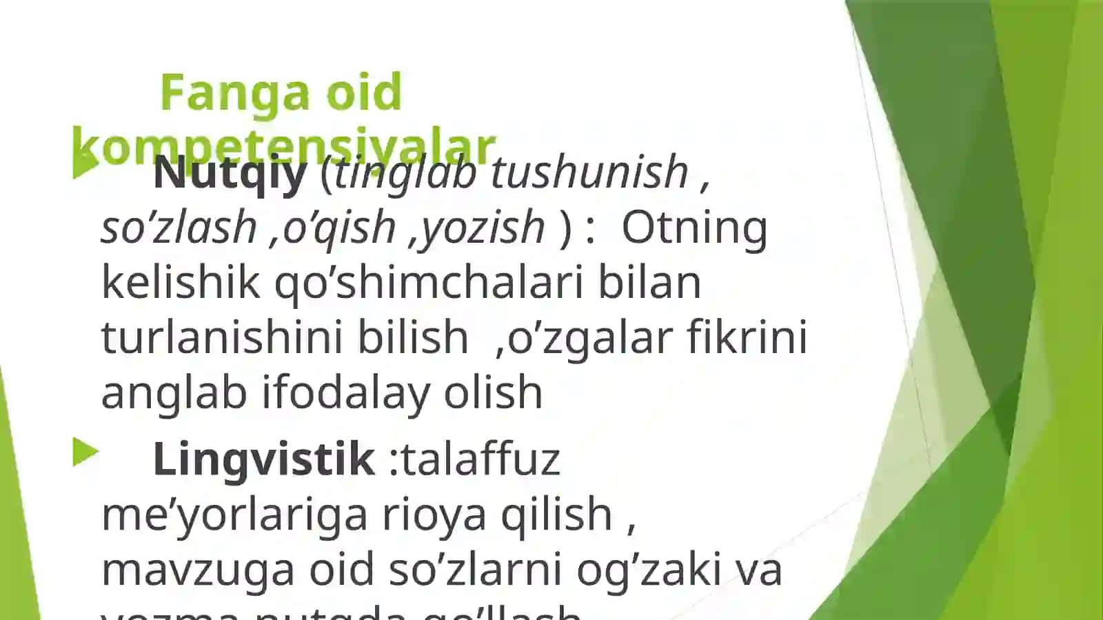Otlarningkelishikqo’shimchalaribilanqo’llanishi 4