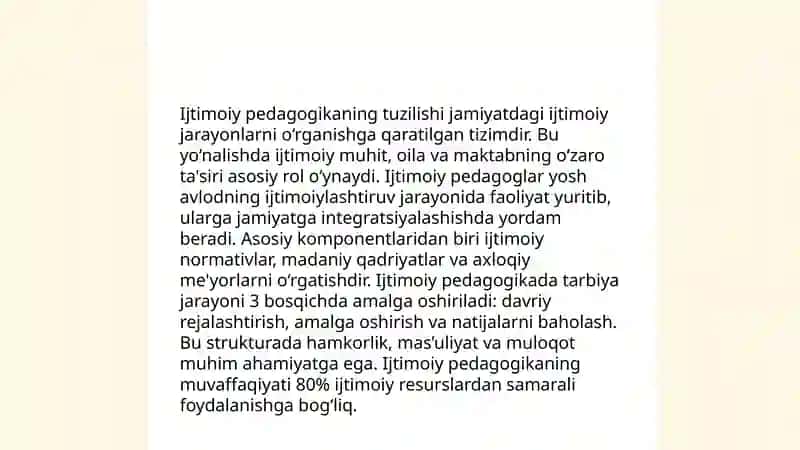 Ijtimoiy Pedagogika Fan Sifatida 4