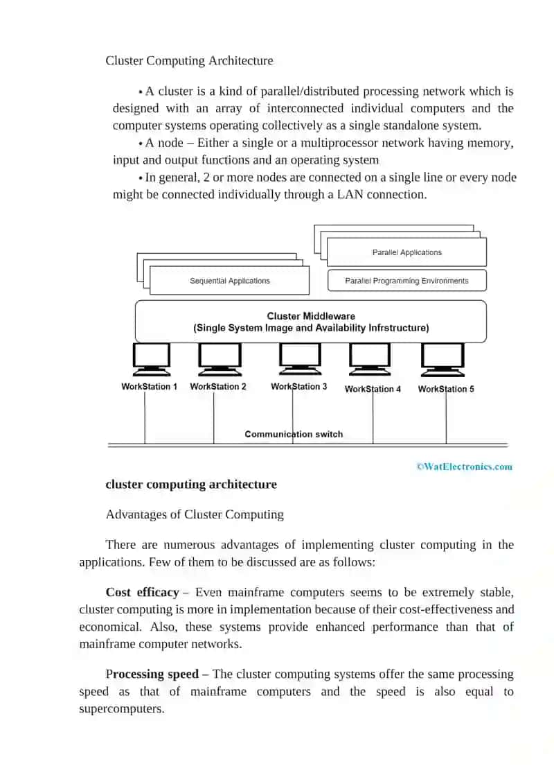 Cluster Computing: Architecture & Its Types 4