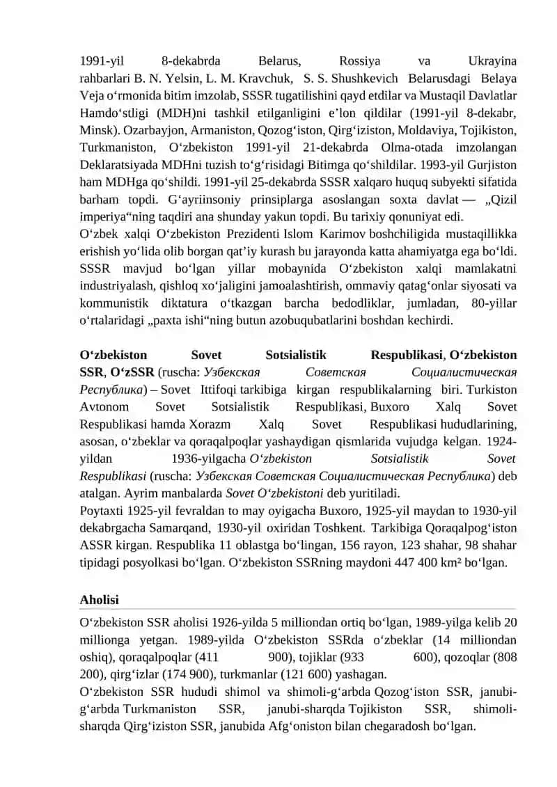 Sovet sotsialistik respublikalari ittifoqi,SSSR,Sovet Ittifoqi 4