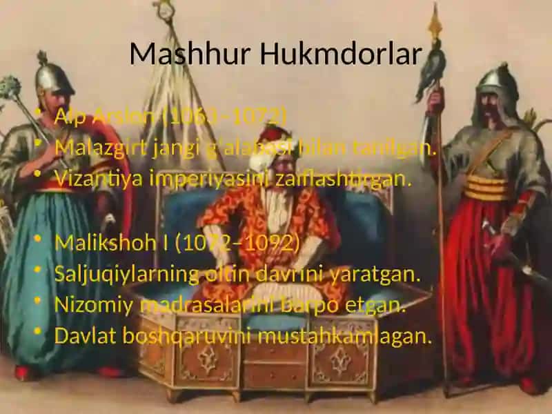 SALJUQIYLAR DAVLATI 4
