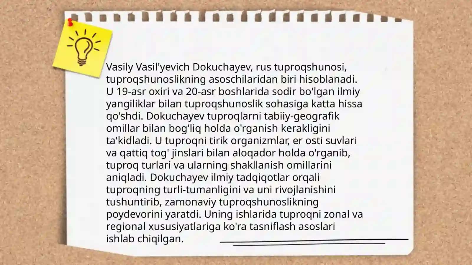 V. V. Dokuchayev - Tuproqshunoslik va Tuproqlar Geografiyasining Asoschisi 4
