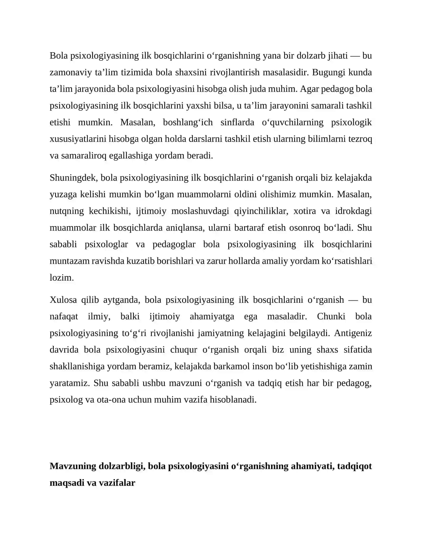 Antigenizni ilk bosqichlarida bola psixalogiyasini rivojlanishi 4