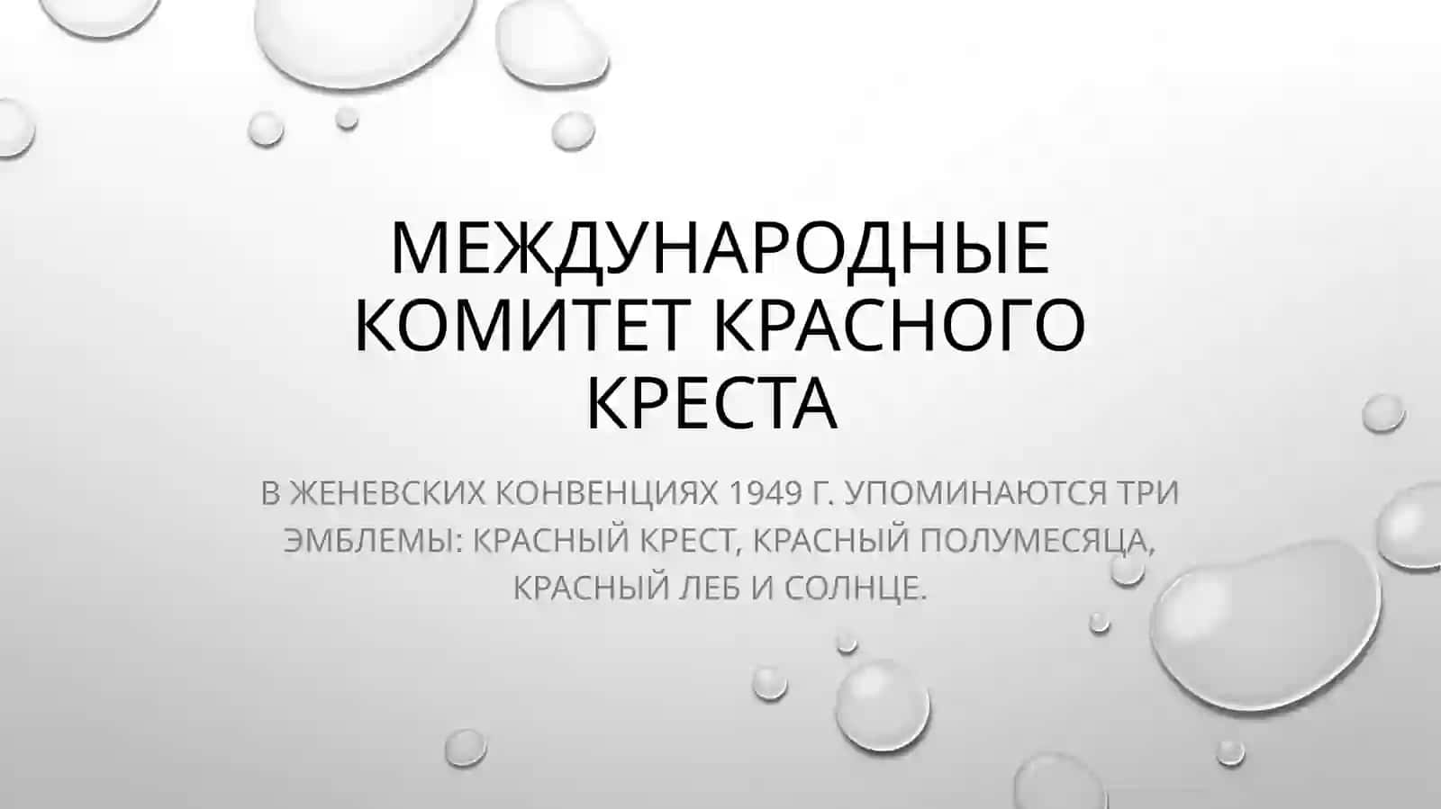 Международное движение Красного креста и Полумесяца 4