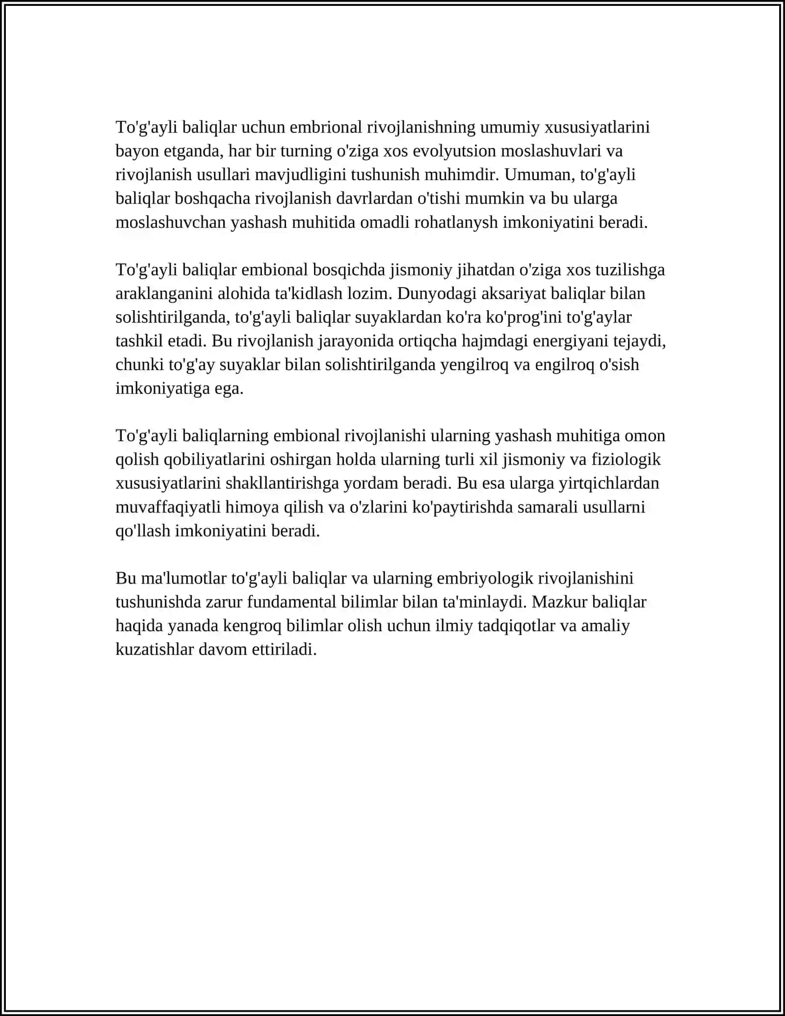 TOG'AYLI BALIQLARNING INDIVIDUAL RIVOJLANISHI XUSUSIYATLARI 4