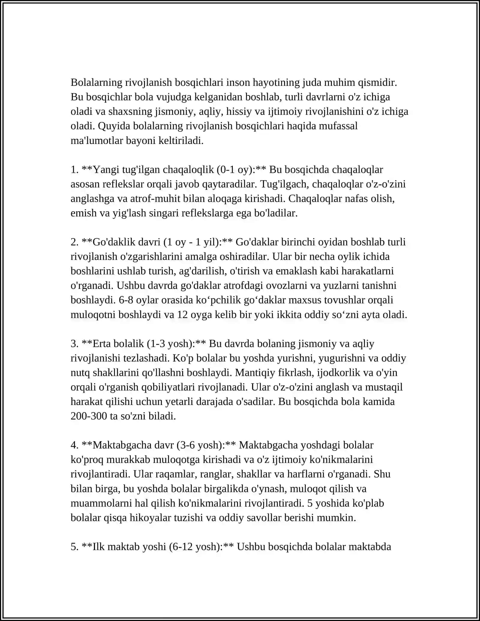 MAKTAB PISIXOLOGINING BOSHLANGʻICH SINF OʻQUVCHILARI BILAN ISHLASH TARTIBI 4