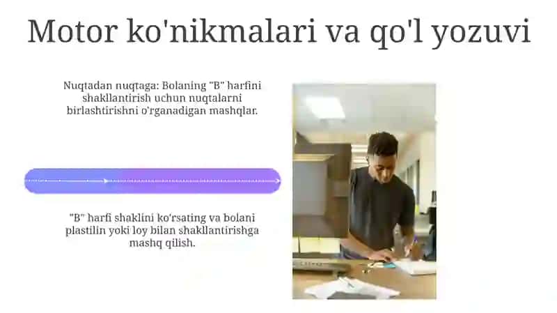 B harfi ustida ishlash metodikasi 4
