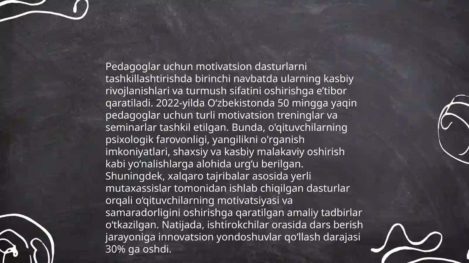 Pedagoglarning kasbiy faoliyatini oshirishda rahbarning vazifalari 4