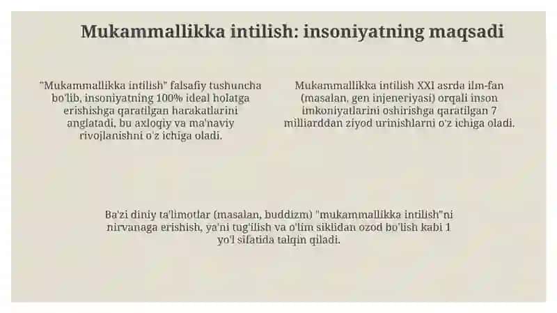 Oltin qoida asosida yashash komil insonlik sari qadam 4